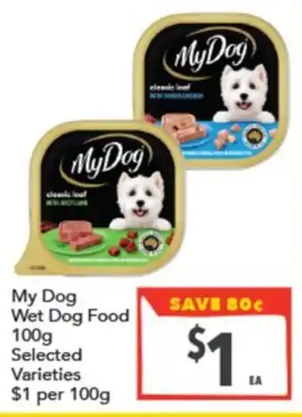 Supa Valu My Dog Wet Dog Food offer