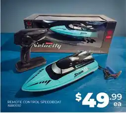 Prices Plus Remote control speedboat offer