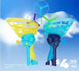 Prices Plus Ripcord flying saucer offer
