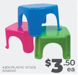 Prices Plus Kids plastic stool offer