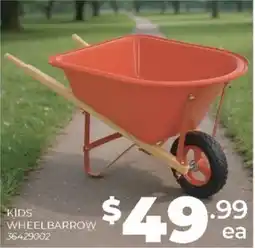 Prices Plus Kids wheelbarrow offer