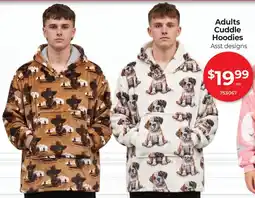 Red Dot Adults Cuddle Hoodies offer