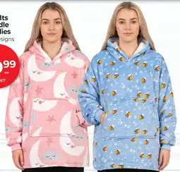 Red Dot Adults Cuddle Hoodies offer