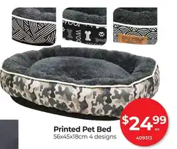 Red Dot Printed Pet Bed offer