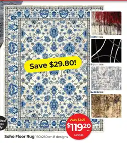 Red Dot Soho Floor Rug offer