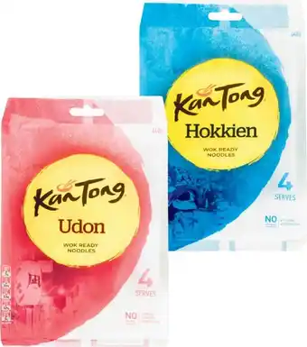Coles Kan Tong Wok Ready Noodles 400g-440g offer