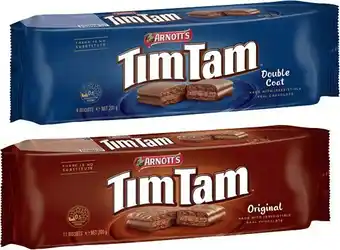 IGA Arnott's Tim Tam Chocolate Biscuits 160-200g Selected Varieties offer