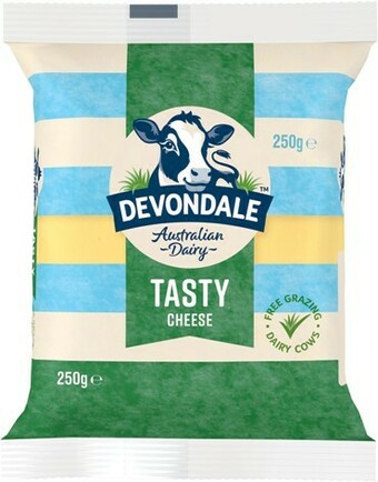 IGA Devondale Tasty or Colby Cheese Block 250g offer