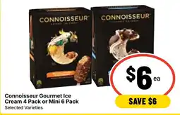 Ritchies Connoisseur Gourmet Ice Cream or Mini offer