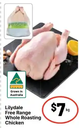 Ritchies Lilydale Free Range Whole Roasting Chicken offer