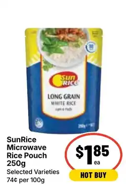 Ritchies SunRice Microwave Rice Pouch offer