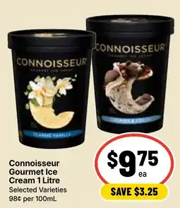 Ritchies Connoisseur Gourmet Ice Cream offer