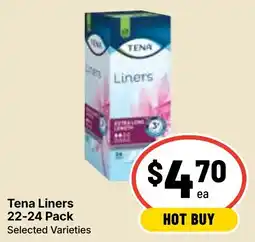 Ritchies Tena Liners offer