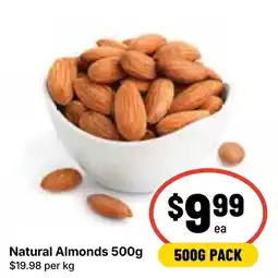 Ritchies Natural Almonds offer