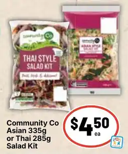 Ritchies Community Co Asian or Thai Salad Kit offer