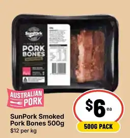 Ritchies SunPork Smoked Pork Bones offer