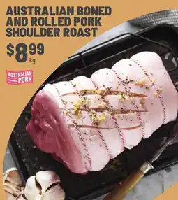 Ritchies Australian boned and rolled pork shoulder roast offer