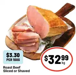 Ritchies Roast Beef Sliced or Shaved offer
