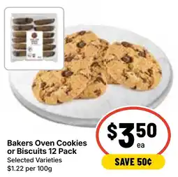 Ritchies Bakers Oven Cookies or Biscuits offer