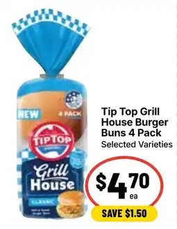 Ritchies Tip Top Grill House Burger Buns offer
