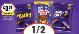 Ritchies Cadbury Share Pack offer
