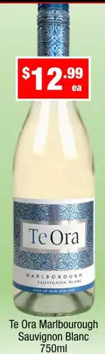 Liquor Stax Te Ora Marlbourough Sauvignon Blanc offer