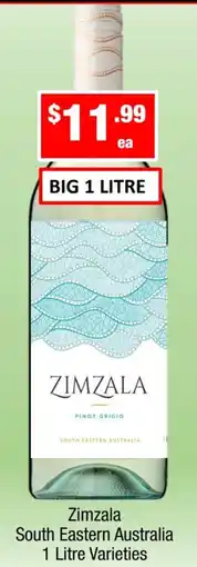 Liquor Stax Zimzala South Eastern Australia offer