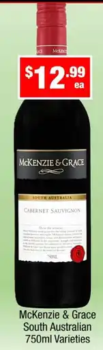 Liquor Stax McKenzie & Grace South Australian Varieties offer