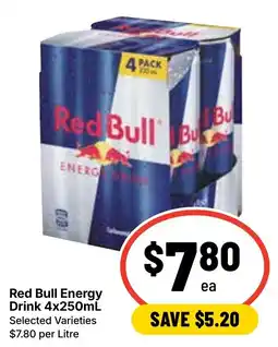 Ritchies Red Bull Energy Drink offer