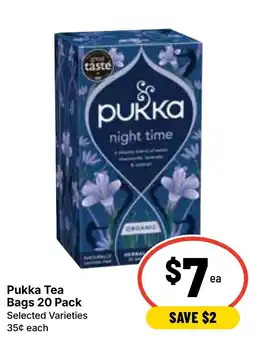 Ritchies Pukka Tea Bags offer