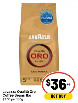 Ritchies Lavazza Qualità Oro Coffee Beans offer