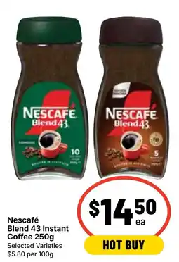 Ritchies Nescafé Blend 43 Instant Coffee offer
