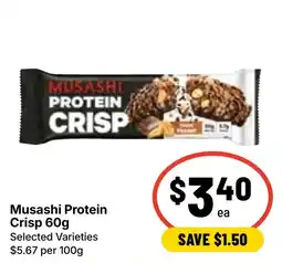 Ritchies Musashi Protein Crisp offer