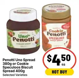 Ritchies Penotti Uno Spread or Cookie Speculoos Biscuit Spread offer