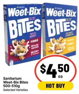 Ritchies Sanitarium Weet Bix Bites offer