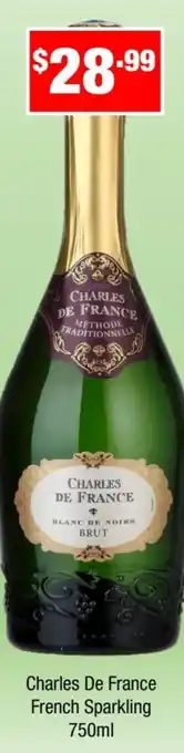 Liquor Stax Charles De France French Sparkling offer