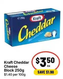 Ritchies Kraft Cheddar Cheese Block offer