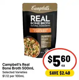 Ritchies Campbell's Real Bone Broth offer