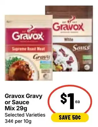 Ritchies Gravox Gravy or Sauce Mix offer