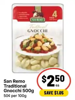 Ritchies San Remo Traditional Gnocchi offer