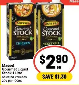Ritchies Massel Gourmet Liquid Stock offer