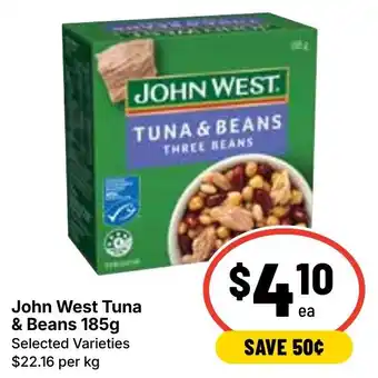 Ritchies John West Tuna & Beans offer