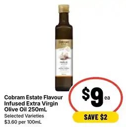 Ritchies Cobram Estate Flavour Infused Extra Virgin Olive Oil offer