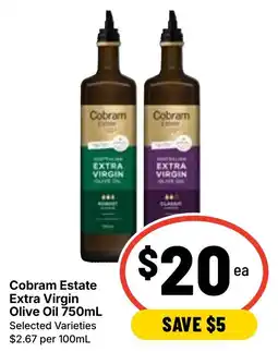 Ritchies Cobram Estate Extra Virgin Olive Oil offer