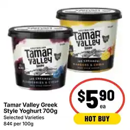 Ritchies Tamar Valley Greek Style Yoghurt offer