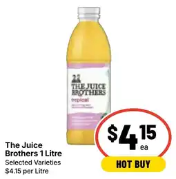 Ritchies The Juice Brothers offer