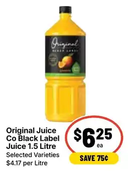 Ritchies Original Juice Co Black Label Juice offer