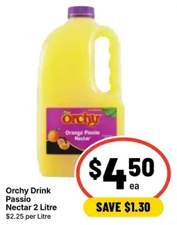 Ritchies Orchy Drink Passio Nectar offer
