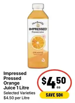 Ritchies Impressed Pressed Orange Juice offer