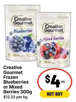 Ritchies Creative Gourmet Frozen Blueberries or Mixed Berries offer